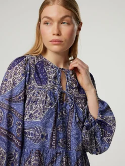 Minikleid mit Paisley