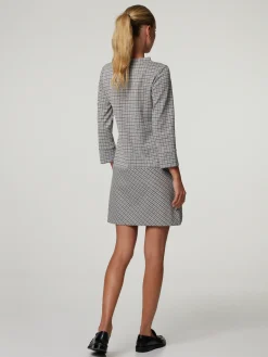 Minikleid mit Schnallen