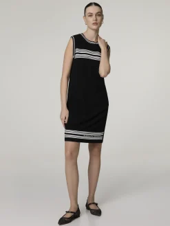 Minikleid mit Strickdetails