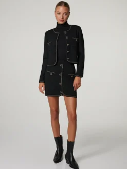 Minirock aus Strick FANILA