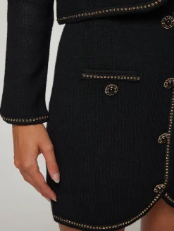 Minirock aus Strick FANILA