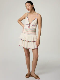 Minirock mit Volants