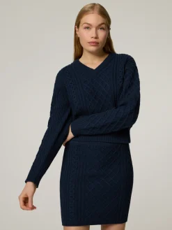 Minirock mit Wolle SADENE