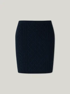 Minirock mit Wolle SADENE