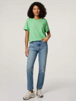 Mom Jeans im Straight Leg