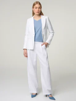 Mules-Pumps im Jeans-Look