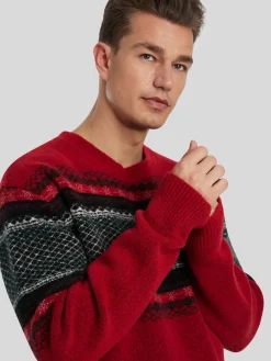 Norwegerpullover mit Logo SOSIO