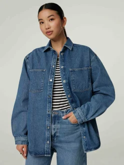 Overshirt aus Jeans ELEANOR