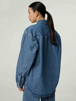 Overshirt aus Jeans ELEANOR