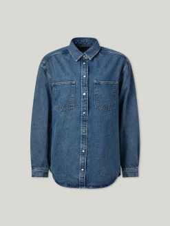 Overshirt aus Jeans ELEANOR