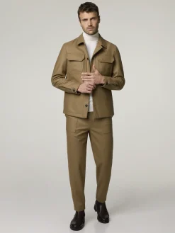 Overshirt aus Schurwolle