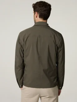 Overshirt mit Druckknöpfen