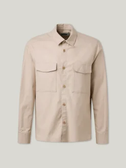 Overshirt mit Leinen