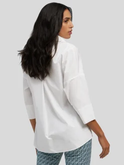 Oversized Baumwollbluse