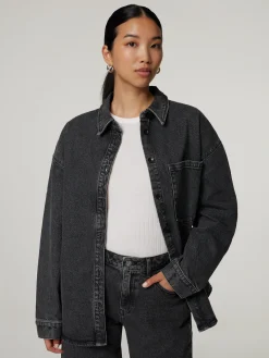 Oversized-Jeansjacke SOLANCE
