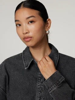 Oversized-Jeansjacke SOLANCE