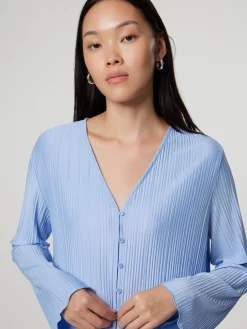Plisseebluse SAUMA