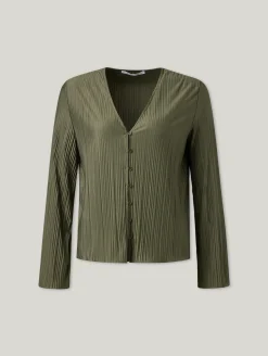Plisseebluse SAUMA