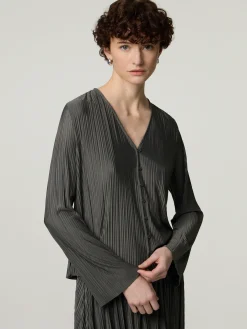 Plisseecardigan SAUMA