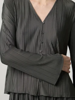 Plisseecardigan SAUMA