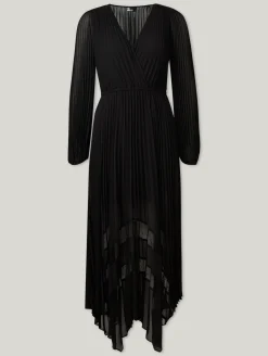 Plisseekleid mit Spitze