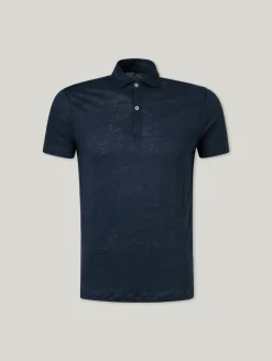 Poloshirt aus Leinen