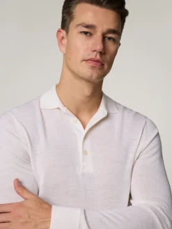 Poloshirt aus Merinowolle