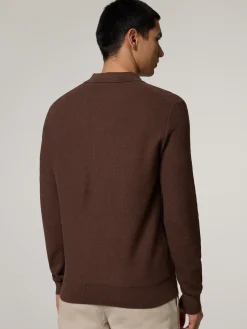 Poloshirt aus Strick