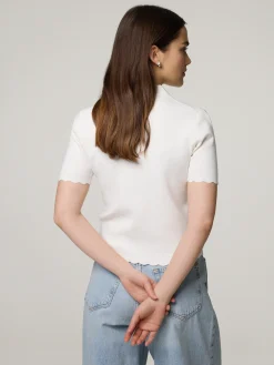 Poloshirt aus Strick