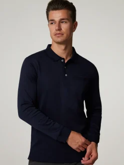 Poloshirt im Custom Fit