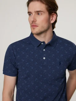 Poloshirt im Custom Slim Fit