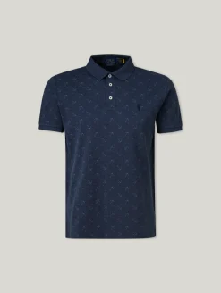 Poloshirt im Custom Slim Fit