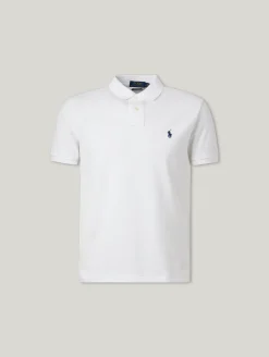 Poloshirt im Custom Slim Fit