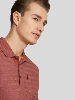 Poloshirt Jacquard Pique
