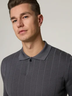 Poloshirt mit Schurwolle