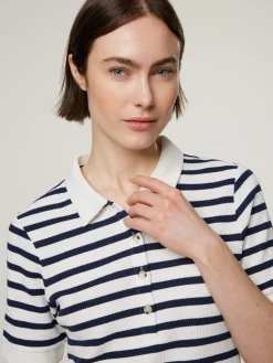 Poloshirt mit Streifen CLEO