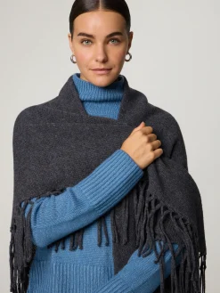 Poncho aus Schurwolle TORNADO