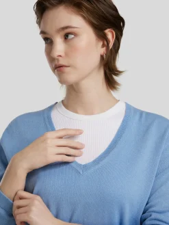 Pullover aus Baumwoll-Mix