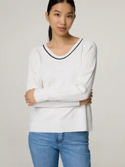 Pullover aus Feinstrick