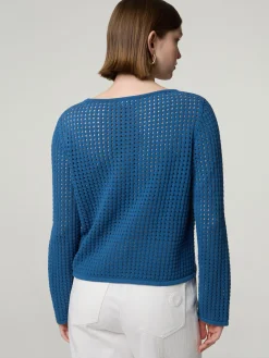 Pullover aus Lochstrick