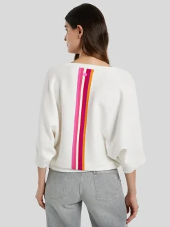 Pullover im Poncho-Stil