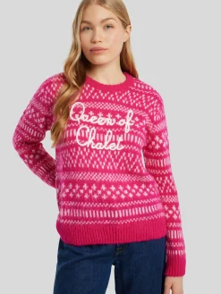 Pullover mit Allover-Print