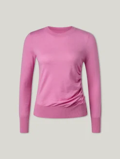 Pullover mit gerafften Details