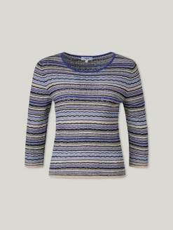 Pullover mit Leinen PAMILEO