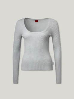 Pullover mit Lurex
