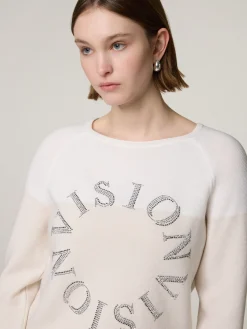 Pullover mit Pailletten