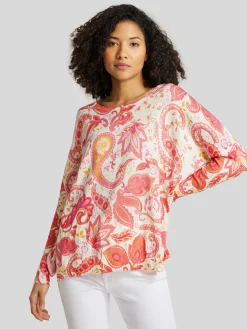 Pullover mit Paisley-Print