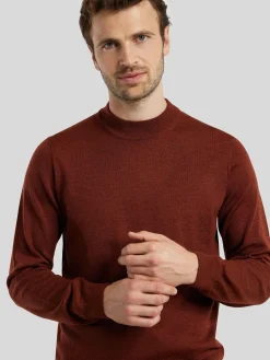 Pullover mit Stehkragen