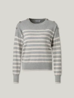 Pullover mit Streifen