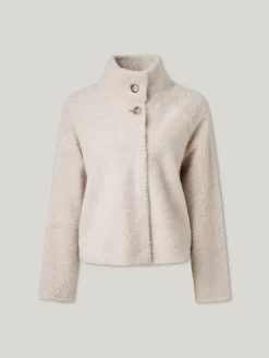 Reversibler Lammfelljacke